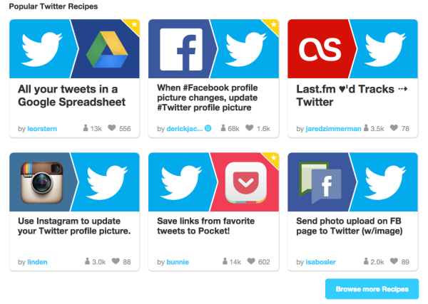 24 Best Social Media Promotion Tools 24 Best Social Media Promotion Tools image IFTTT recipes.png 600x427