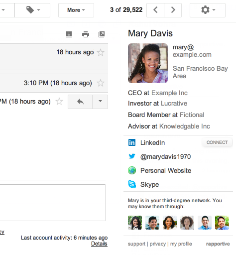 24 Best Social Media Promotion Tools 24 Best Social Media Promotion Tools image rapportive.png